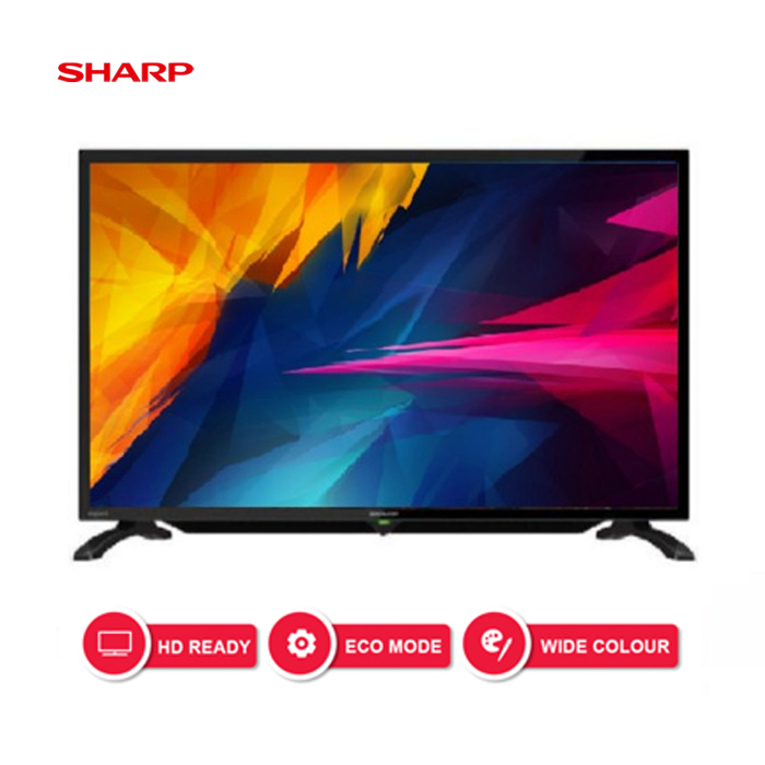 SHARP LED TV 32 Inch HD - 2T-C32BA2i - Titanium